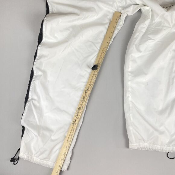 Vintage FUBU Sport Track Suit Set Jacket and Pants Men’s XL White Black Stripe - Picture 12 of 16